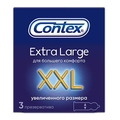 Контекс Презервативы extra large увеличенный размер XXL №3