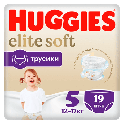 Хаггис элит софт Подгузники (5) (12-22кг) №56 Хаггис элит софт Подгузники (5) (12-22кг) №56