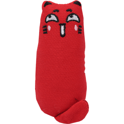 Wogy Игрушка для кошек котик с кошачьей мятой микс 16,5х3,5см(10922-2851)