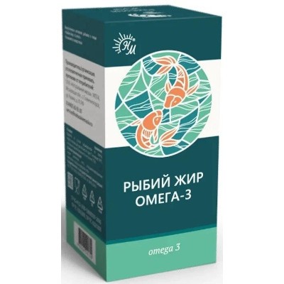 Рыбий жир омега-3 жидк. для приема внутрь 100мл