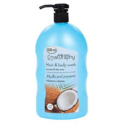 Blux Naturaphy Гель для душа кокос и алоэ вера 1л