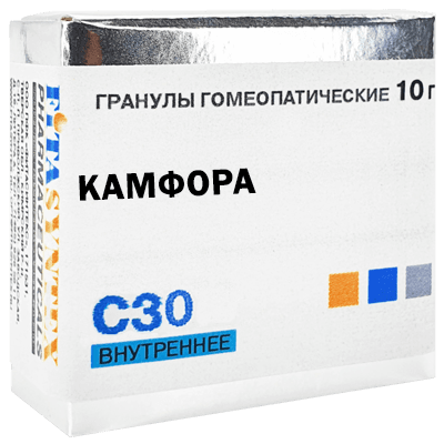 Камфора С30 гран гомеопат 10г