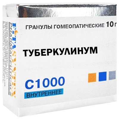 Туберкулинум С1000 гран. гомеопат. 10г