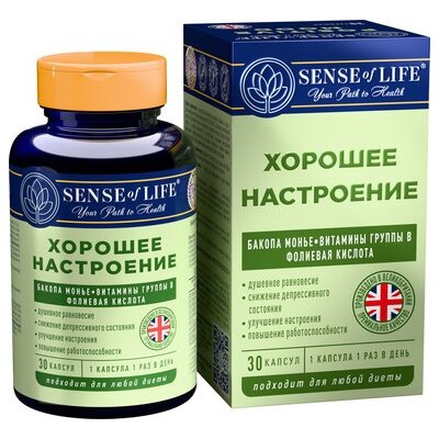 Sense of Life/Сенс оф лайф Хорошее настроение капс. №30