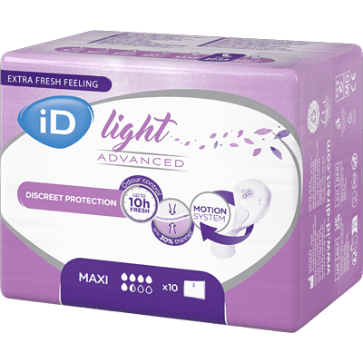 Прокладки урологические ID/Айди light advanced макси №10