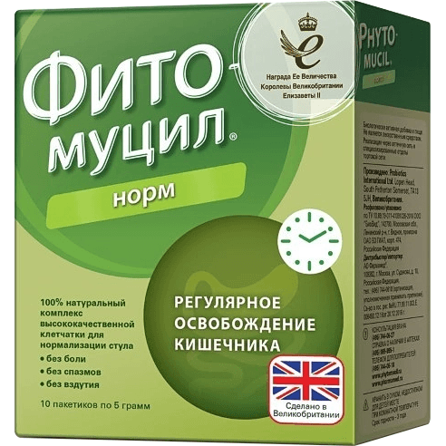 Фитомуцил норм пор. саше 5г №10