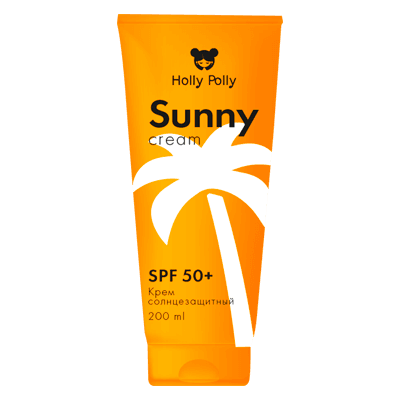 Холли Полли Крем солнцезащитный Sunny для лица и тела SPF50+ 200мл