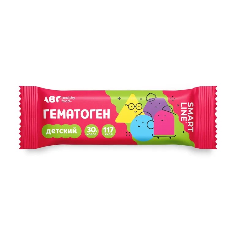 АВС хэлси фуд/ABC healthy food Гематоген народный детский 30г