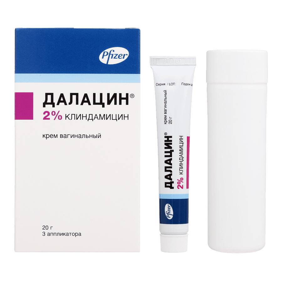 Далацин крем ваг. 2% 20г с аппликатором №3