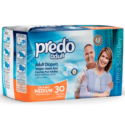 Подгузники для взрослых Предо Эдалт/Predo Adult medium №30 Подгузники для взрослых Предо Эдалт/Predo Adult medium №30