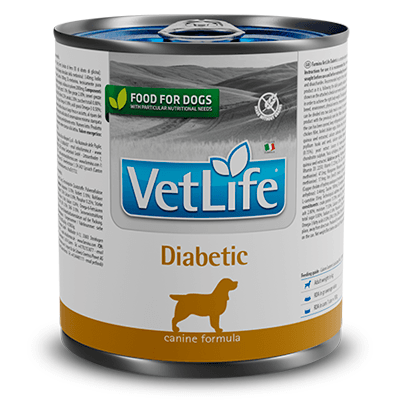 Фармина Vet Life Diabetic Корм влажный для собак диета при сахарном диабете паштет 300г