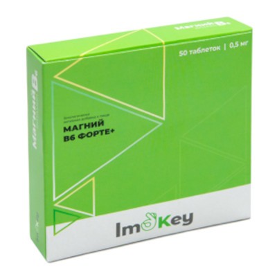 Imokey Магний B6 табл. форте плюс №50 Imokey Магний B6 табл. форте плюс №50