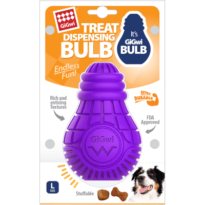 Гигви Bulb Rubber Игрушка для собак резиновая лампочка 12см