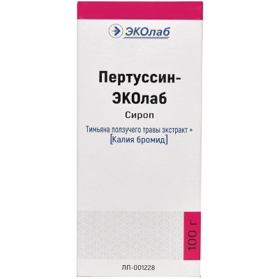 Пертуссин-Эколаб сироп фл. 100г