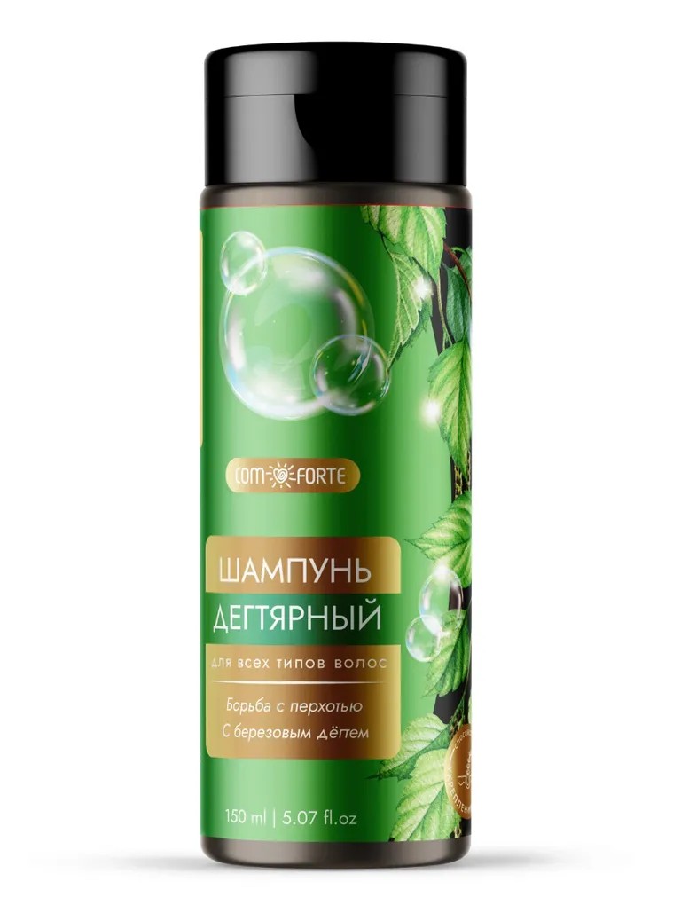 ComForte Шампунь дегтярный для всех типов волос 150мл