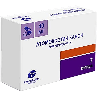 Атомоксетин Канон капс. 40мг №7