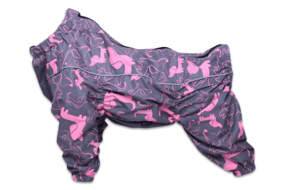 ЛионПетс Woopy Дождевик для собак (сука) р.2 29х42-50х28-36см(SLM-8320-2)