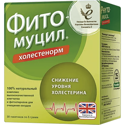 Фитомуцил Холестенорм пор. саше 5г №30