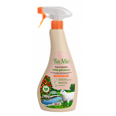 Biomio/Биомио Чистящее средство для ванной комнаты грейпфрут bio-bathroom cleaner 500мл