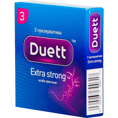 Дуэтт/duett Презервативы экстра стронг №3 Дуэтт/duett Презервативы экстра стронг №3