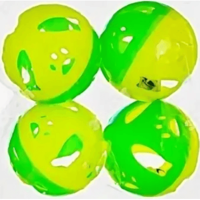Wogy Набор игрушек для кошек шарики с колокольчиком 3,5см №4(31019-0164)