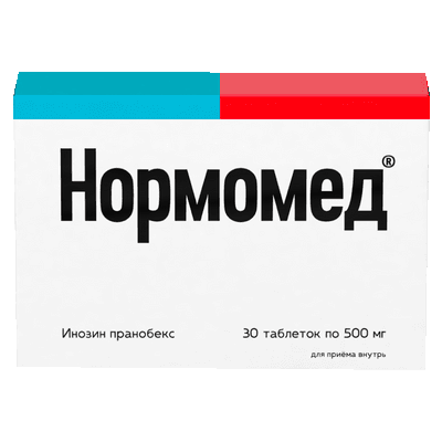 Нормомед табл. 500мг №30