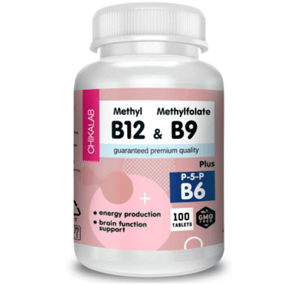 Chikalab Витамин B6+B9+B12 табл. №100