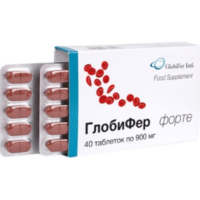 Глобифер форте табл. №40