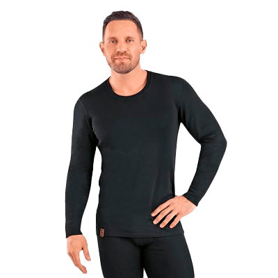 Фуфайка мужская термо Clever 182-56-4XL черный MF600218рн
