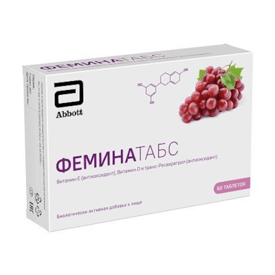 Феминатабс табл. для рассас. №60
