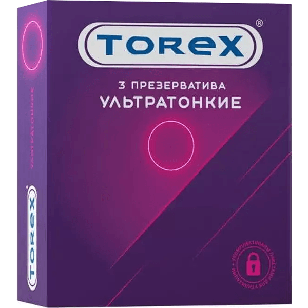 Торекс/Torex Презервативы ультратонкие №3