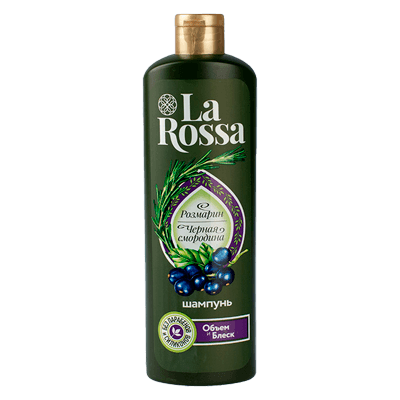 La Rossa/Ла Росса Шампунь для волос розмарин/черная смородина 500мл