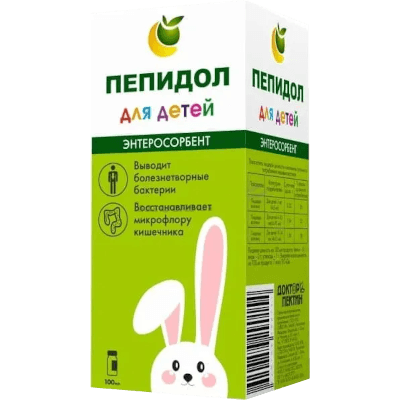 Пепидол пэг р-р 3% 100мл