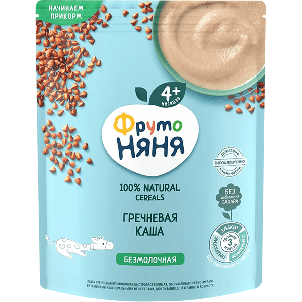 Фрутоняня Каша безмолочная гречневая 200г