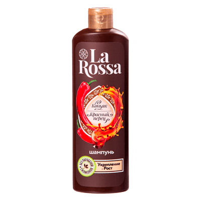 La Rossa/Ла Росса Шампунь для волос коньяк/красный перец 500мл