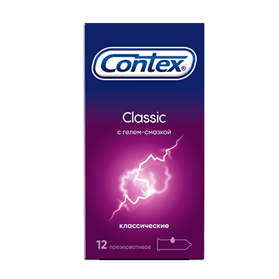 Презервативы Контекс/Contex классик №12