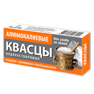 Квасцы алюмокалиевые субст. крист. водорастворимые (0,1кг/уп) 1кг