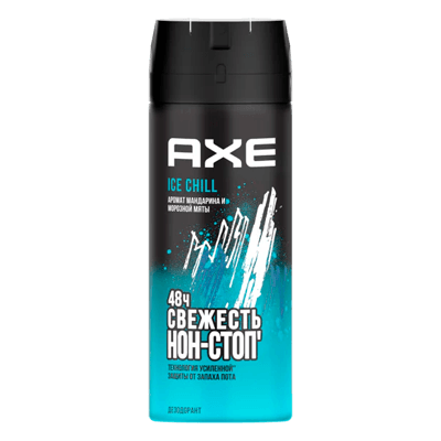 АКС/AXE Дезодорант-аэрозоль мужской Ice Chill Мандарин и Морозная мята 150мл