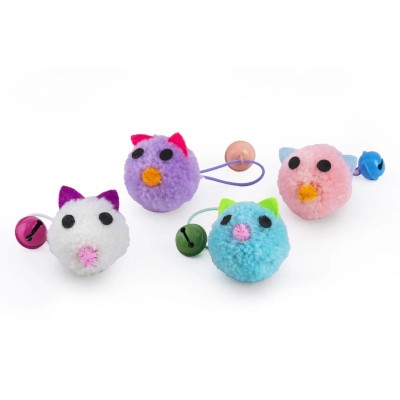 Wogy Игрушка для кошек котик с колокольчиком(2024-6257)