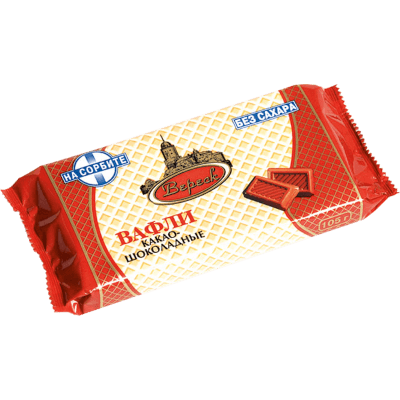 Вафли диабет Невские на сорбите какао-шоколад 105г