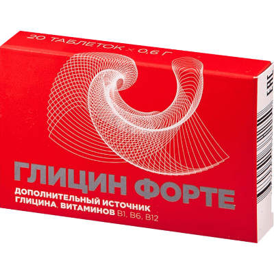 Глицин+B1 B6 B12 битра табл. №20