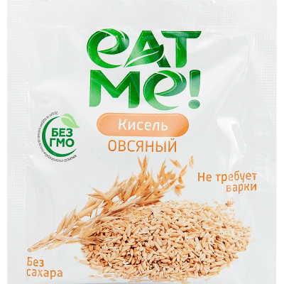 Eat me Кисель овсяный Царевщино без сахара 25г №1 Eat me Кисель овсяный Царевщино без сахара 25г №1