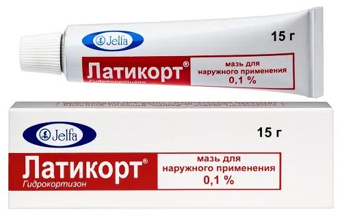 Латикорт мазь 0,1% 15г №1