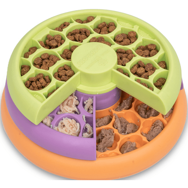 Нина Оттосон Интерактивная игрушка для кошек и котят головоломка lickin layers 2 средний уровень для медленного поедания корма