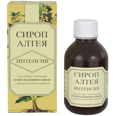 Сироп алтея интенсив 150мл