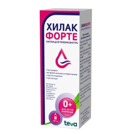 Хилак форте капли для приема внутрь 30мл №1