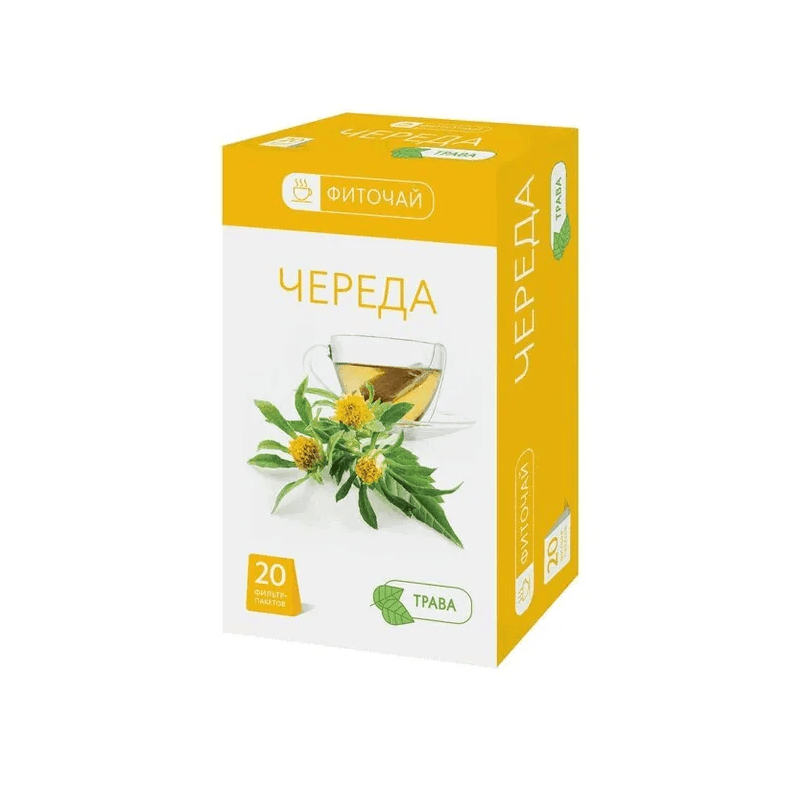 Череда трава фиточай ф/пак 1,5г №20
