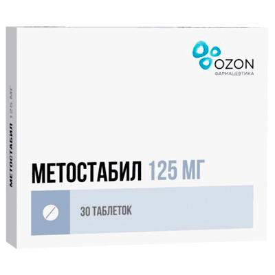 Метостабил табл. п.п.о. 125мг №30